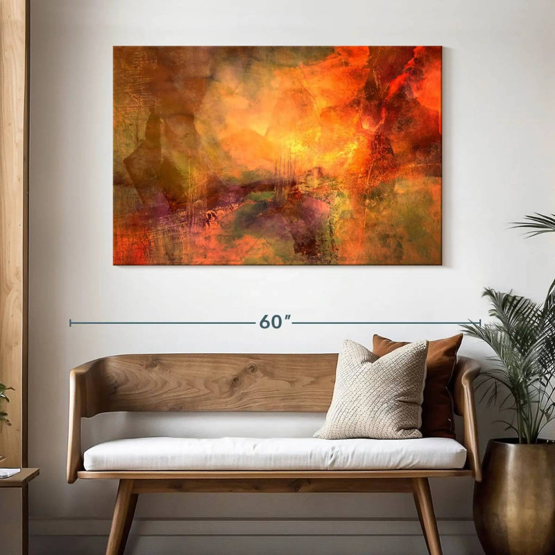 Avery Golden Sun, 32" H x 48" W