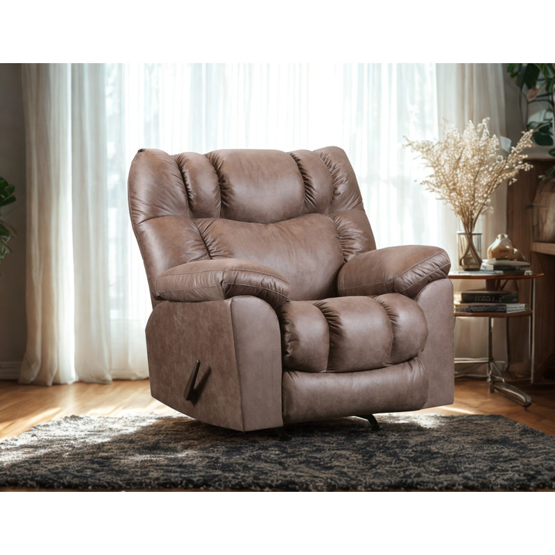 Clay Rocker Recliner, Brown