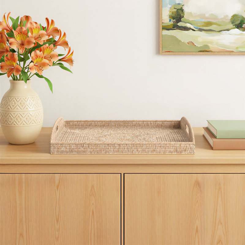 Massey Wicker Tray