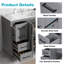 Meuble-lavabo 36 po avec lavabo en céramique-176707160-176707141