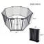 Versatile Adjustable Metal Safety Gate for Various Areas and Purposes