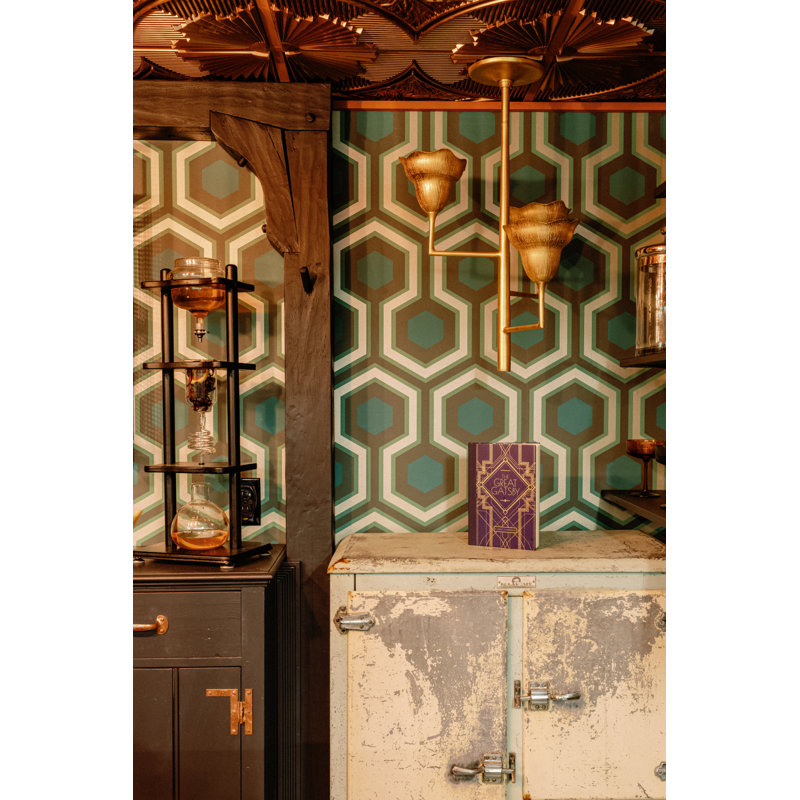 Alora 3 Light Chandelier, Vintage Gold Leaf/Gilded Ivory