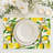 4-Piece Polyester Rectangle Dining Table Placemat