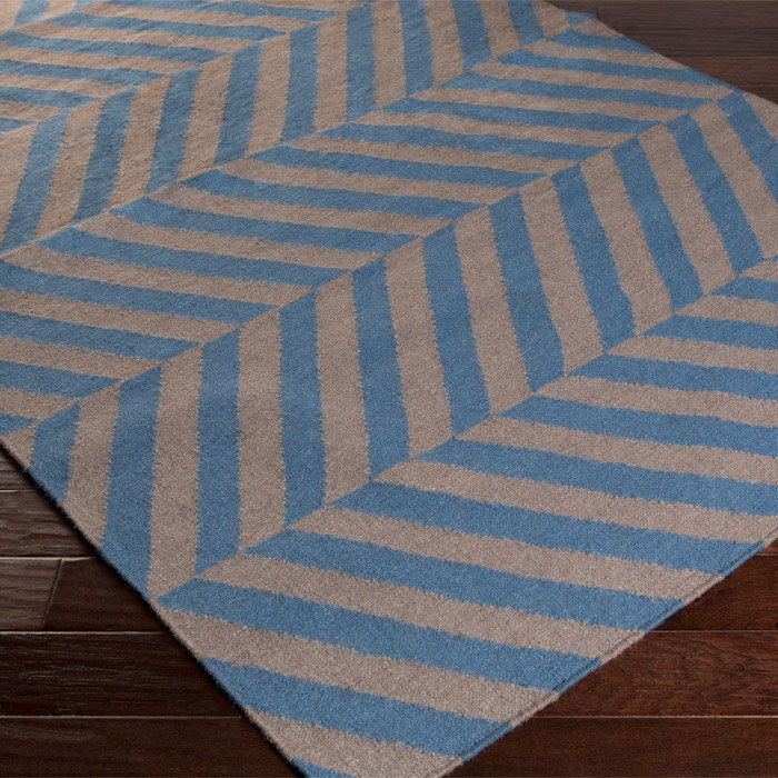 Wool Striped Indoor Rug