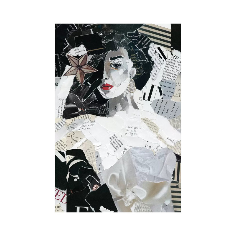 Runway Star by Carol Robinson - Print on Canvas, 66.04 cm H x 45.72 cm W x 1.91 cm D, Wrapped Canvas