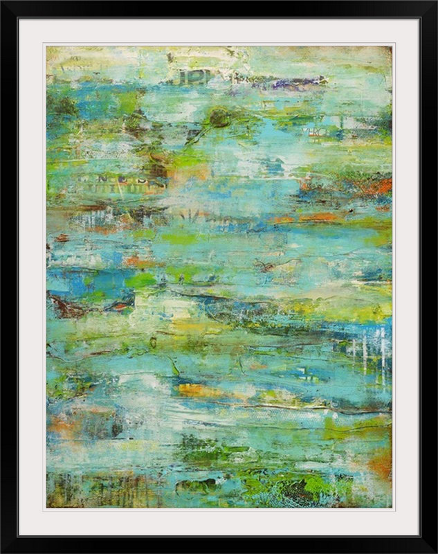 « spring safari », impression, Cadre noir, H 24 po x l 20 po x P 1 po