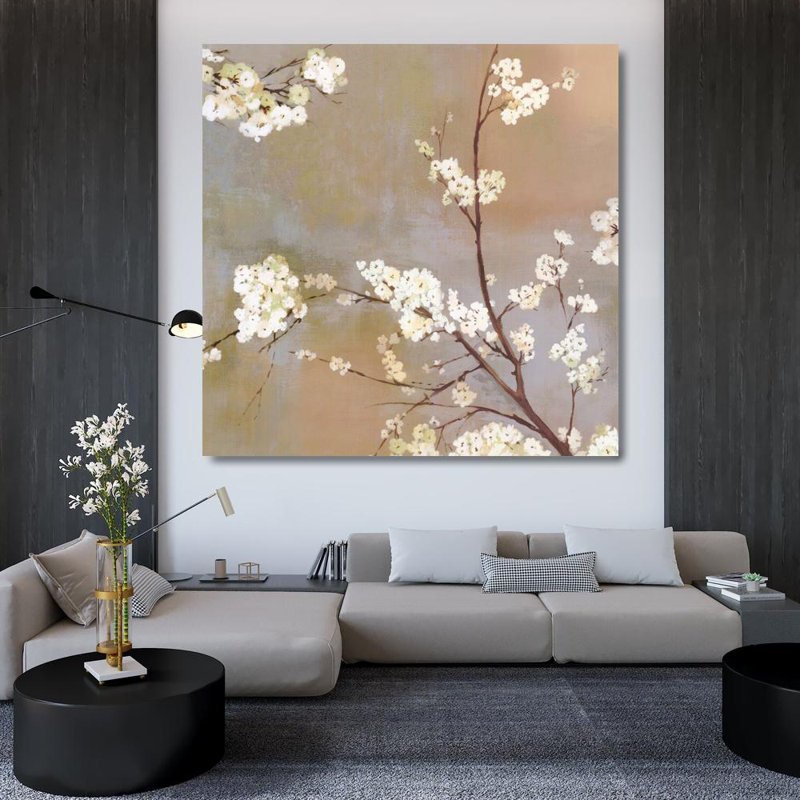 Ode au printemps I, H 36 po x l 36 po