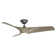 Zephyr 3 - Blade Outdoor/Indoor Smart Ceiling Fan with 2700K-3000K-4000K-5000K Selectable LED Light Kit and Remote Control Included, Works With Alexa and iOS or Android App