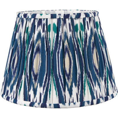 Pleated Cotton Cylinder Shade