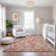 Premium Machine Washable Celis AMF1326 Diamonds Rug