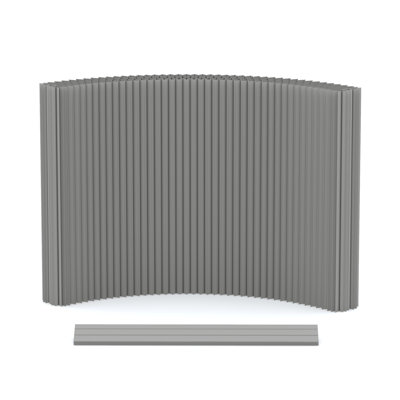 Accordion Foldable Honeycomb Paper Room Divider, Freestanding Portable Privacy Partition Screen, Flexible Space Separator for Home, Office, Exhibition & Event Backdrop