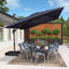 304cm X 396cm Rectangular Cantilever Parasol-100771298