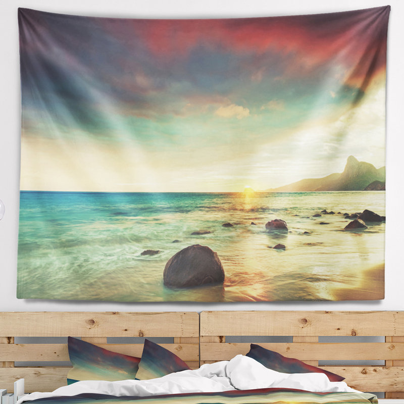 Polyester Tapestry, 78" H x 92" W