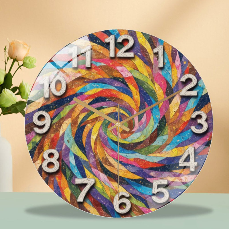 Horloge murale 12 po