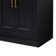 Tidworth 72'' Solid Wood Double Bathroom Vanity with 1.5'' Carrara Marble Top, Rectangular Sinks