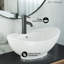 Lavabo vasque ovale en céramique Ivy 23