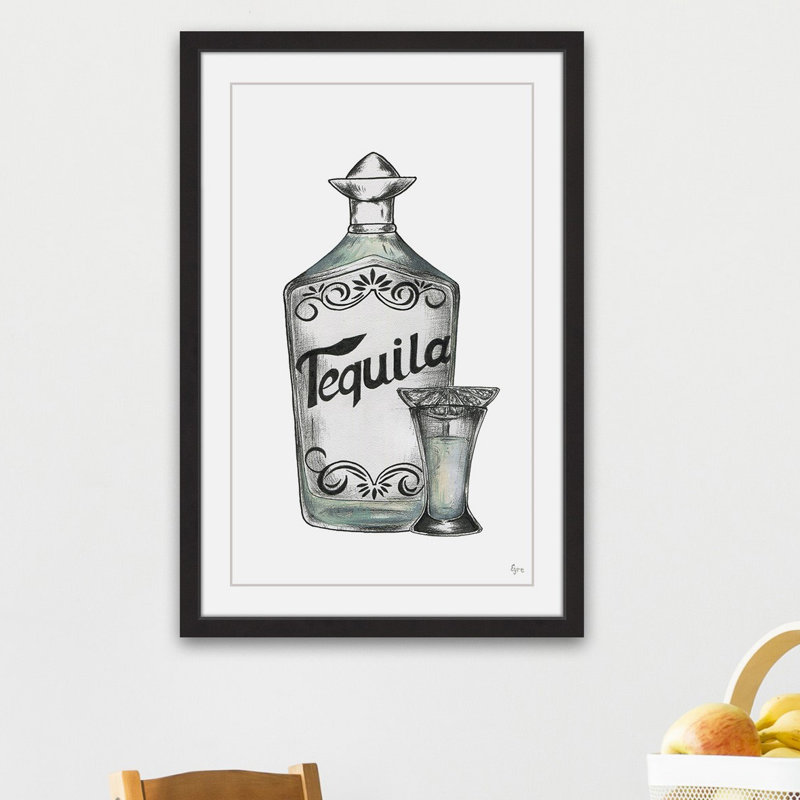 " Tequila Shot " by Eyre Tarney, 45" H x 30" W x 1.5" D
