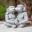 Snell Monkey Plastic Garden Statue