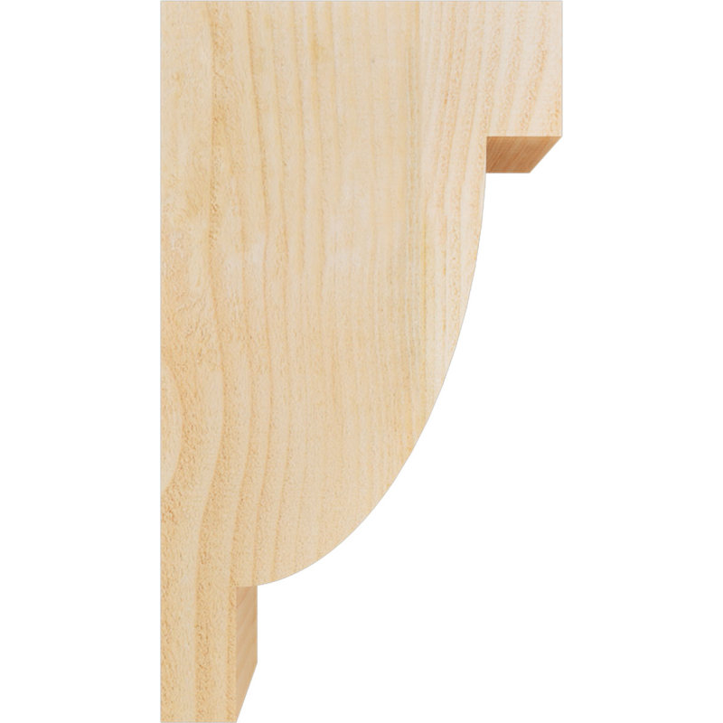 Corbeau alpin, H 18 po x l 4 po x P 10 po, Sapin de Douglas, Sciage brut