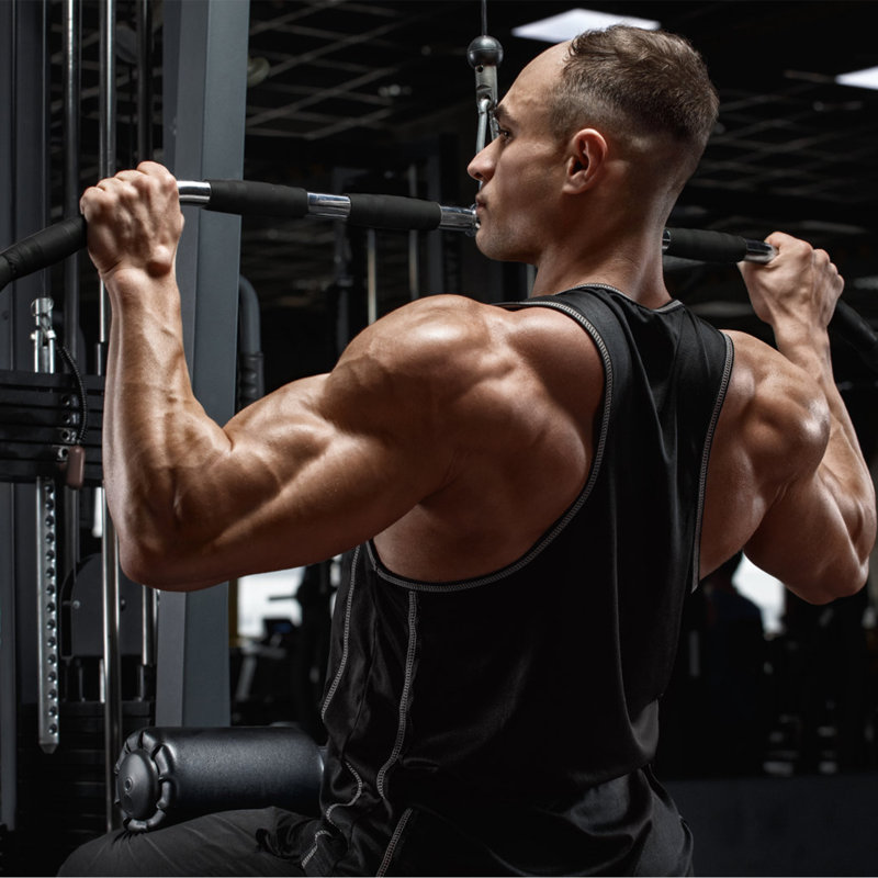 Accessoire de machine à câble de 47 po LAT, attaches à boucle Curl, accessoires de câble pour équipement de remise en forme pour l'entraînement physique à domicile, musculation