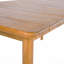Ensemble de conversation pour patio 7 pièces, chaise de salle à manger en faux osier clair avec coussin beige 6 pièces et table de salle à manger en bois d'acacia 1 pièce