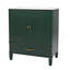 Meuble-lavabo 30 po avec lavabo style rétro, espace de rangement multifonctionnel, tablette de porte, porte à fermeture en douceur, vert-632792333