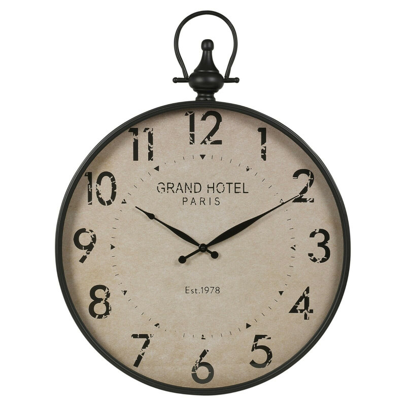Agatino Metal Wall Clock