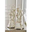 2 Piece Chin Fig on Pedestal Figurine Set