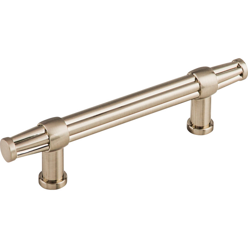 Luxor Appliance Pull, Brushed Satin Nickel, 3 3/4" Center to Center