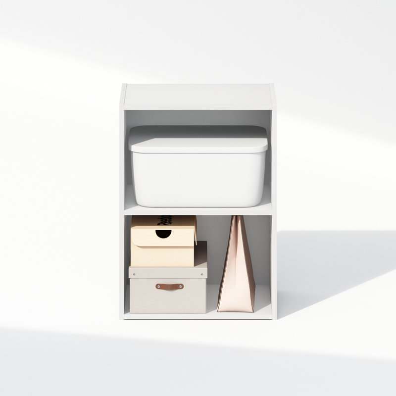 Rangement polyvalent à 2 niveaux Shavon, H 21 po x l 16 po x P 9 po