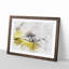 Dragonfly Upon A Thistle - Single Picture Frame Painting on MDF-56874119-56874121