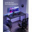 Alaeyah Metal Base Computer Desk-706735178-706735180