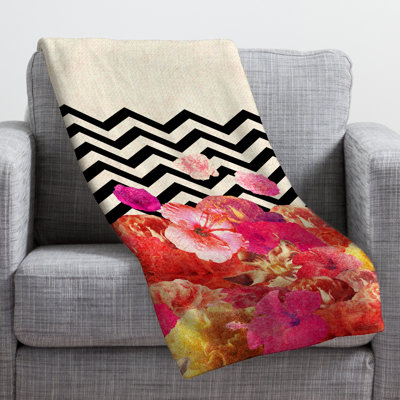 Bianca Green Throw Blanket