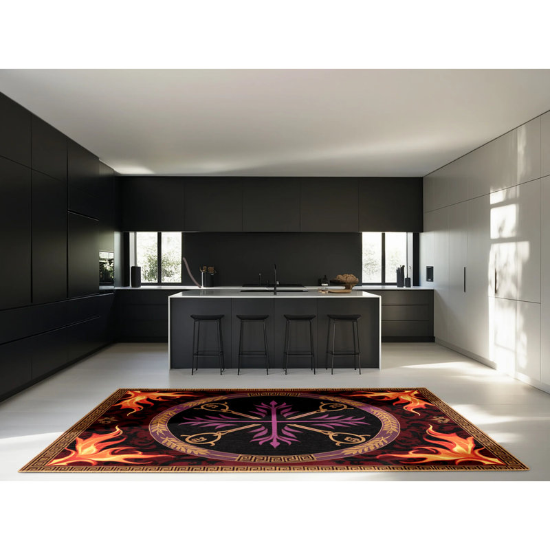 Chateau Bloom Rug, Round 3'