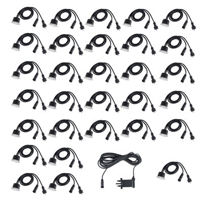 1 Light LED Deck Step and Rail Light (Set of 30)