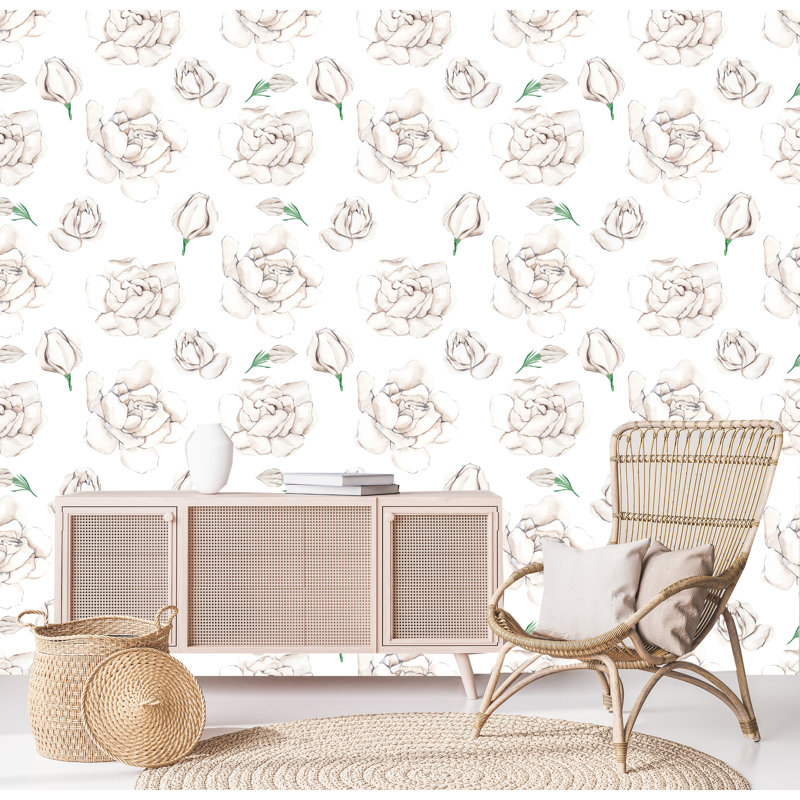 Peel & Stick Floral Roll
