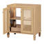 Meuble-lavabo de 30 po sans lavabo, meuble-lavabo autoportant avec tiroir caché, armoire de rangement pour la salle de bain, armoire de salle de bain à cadre en bois massif (PAS D'ÉVIER)