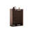Modern Nut-Brown Solid wood Shoe Storage