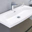 Ensemble de meuble-lavabo de salle de bain simple fixé au mur 40" avec miroir modern Kattie