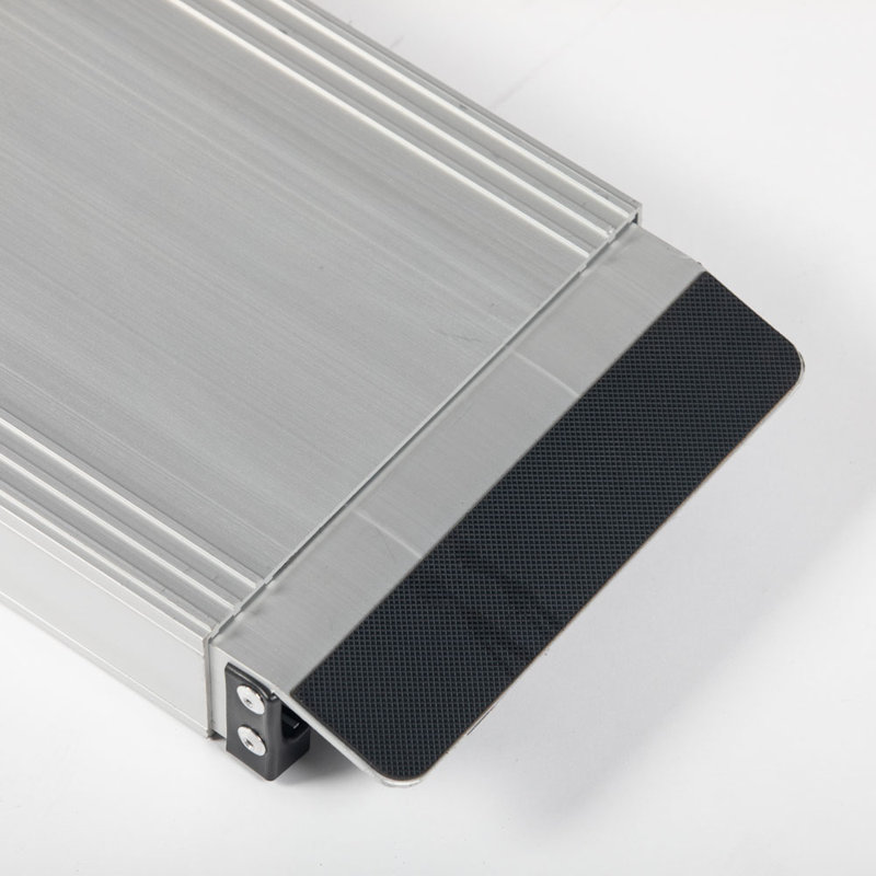 Titan Ramps 4' To 7' Telescoping Aluminum Wheelchair Ramp W/Bag - 600 Lb. Capacity