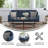 Prima 72'' Square Arm Sofa Bed-88754077