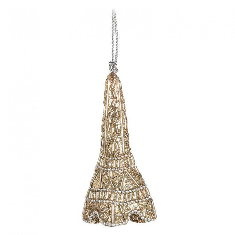 Eiffel Tower Bead Ornament