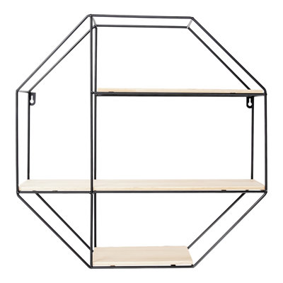 Lynnhaven 3 -Piece Solid Wood Accent Shelf