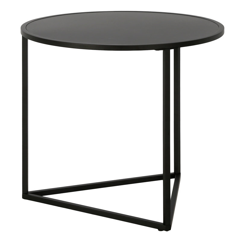 Steel Top End Table