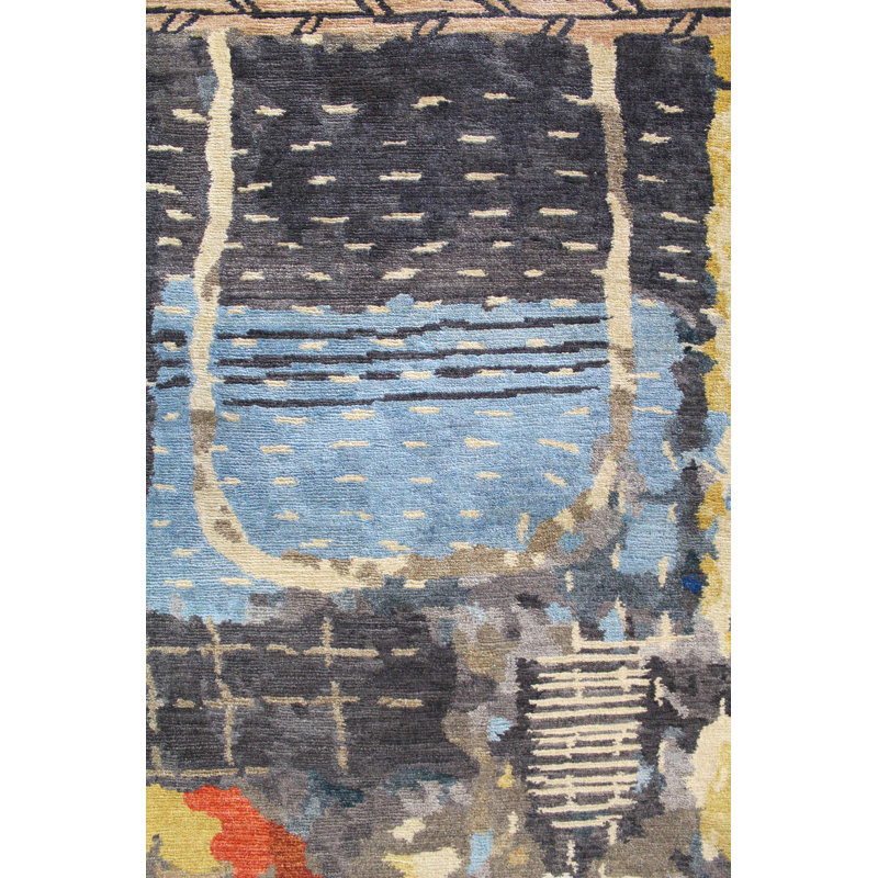 One-of-a-Kind 9' X 12' Flatweave Area Rug