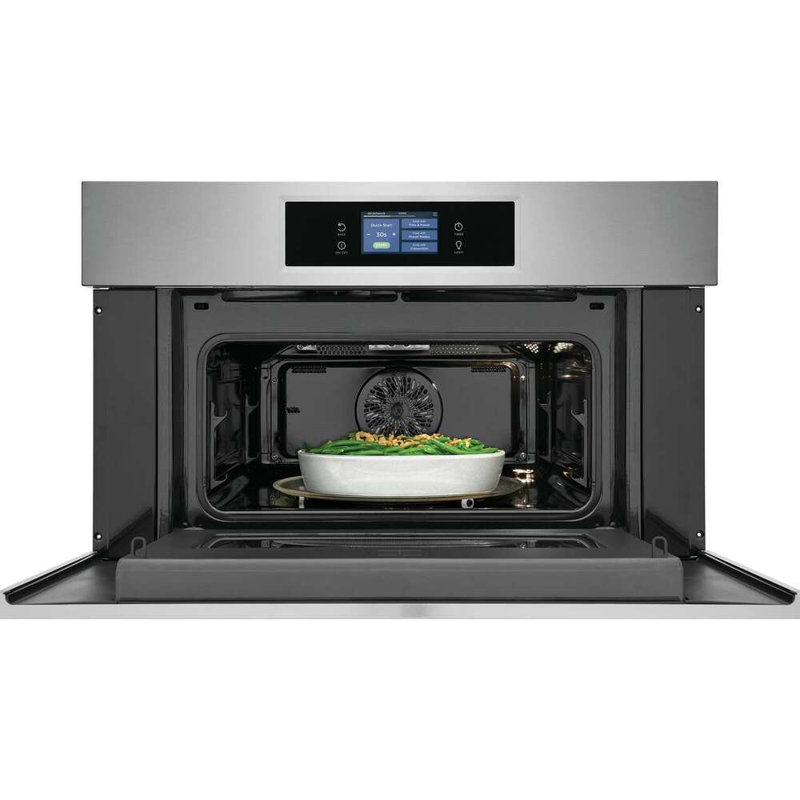 Frigidaire Professional Electric Wall Oven And Microwave Combination With Total Convection