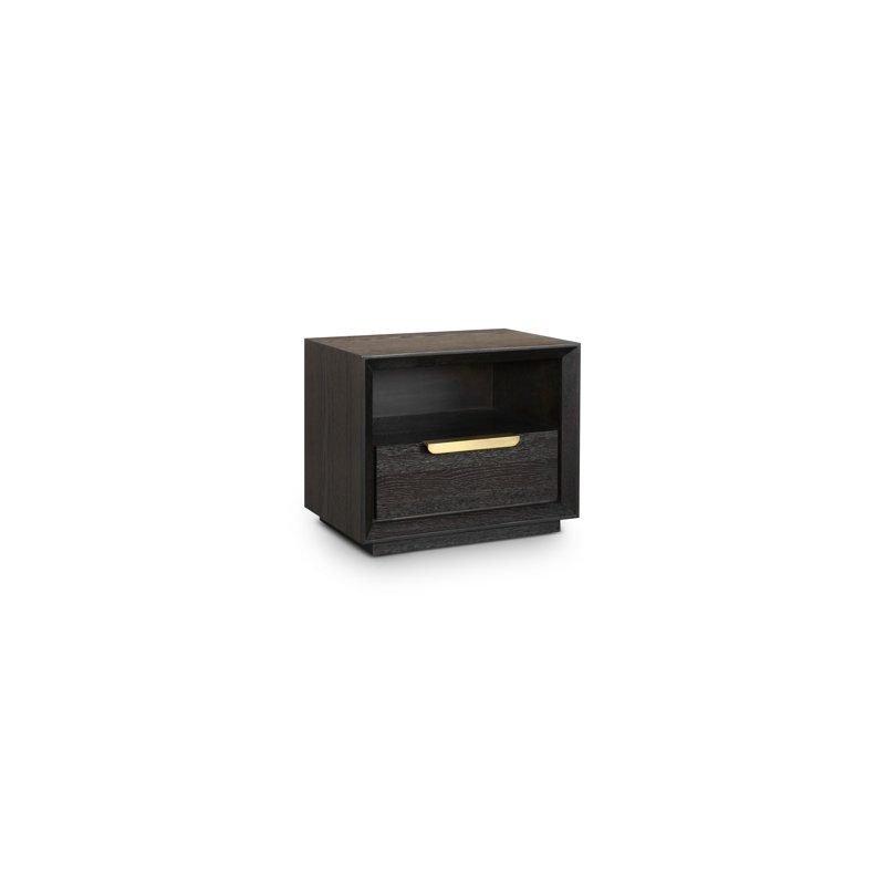 Harald 60cm W Solid Wood Bedside Table