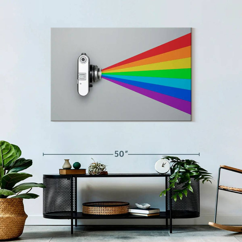 Senne Rainbow Camera Flash, 30" H x 45" W