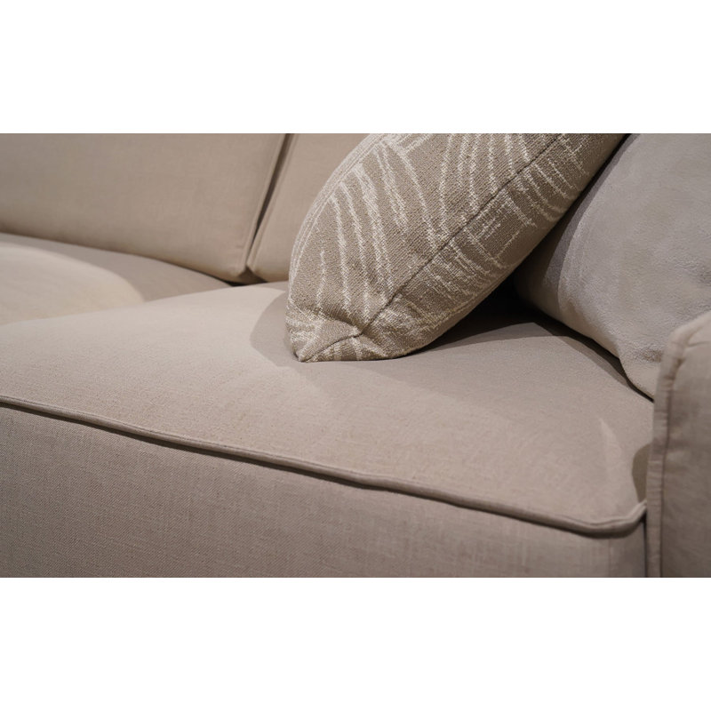 Upholstered U-Shaped Sectional, Right Hand Facing