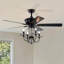 Ventilateur de plafond 52 po avec ensemble d'éclairage Fahrin-1185981664